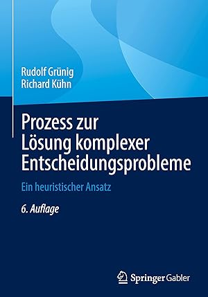 Seller image for Prozess zur Loesung komplexer Entscheidungsprobleme for sale by moluna