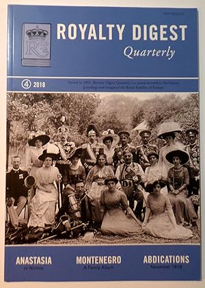 Seller image for ROYALTY DIGEST QUARTERLY Number 4 2018 for sale by Portman Rare Books