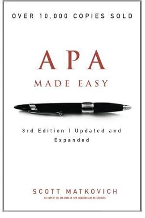 Imagen del vendedor de APA Made Easy a la venta por WeBuyBooks 2