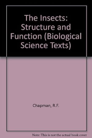 Immagine del venditore per The Insects: Structure and Function (Biological Science Texts) venduto da WeBuyBooks 2