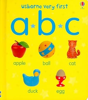 Bild des Verkufers fr Usborne Very First ABC zum Verkauf von WeBuyBooks 2