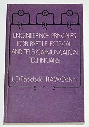 Seller image for Engineering Principles for Part 1 Electrical and Telecommunications Technicians for sale by WeBuyBooks 2