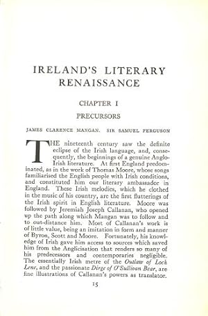 Seller image for Ireland's literary renaissance / by Ernest A. Boyd for sale by WeBuyBooks 2
