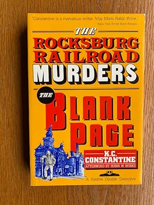 Bild des Verkufers fr The Rocksburg Railroad Murders & The Blank Page zum Verkauf von Scene of the Crime, ABAC, IOBA