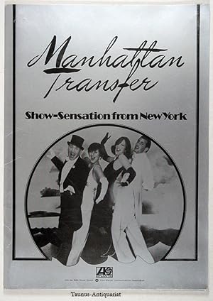 Seller image for The Manhattan Transfer. The Show Sensation from New York in Concert. for sale by Taunus-Antiquariat Karl-Heinz Eisenbach