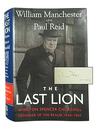 Immagine del venditore per The Last Lion: Winston Spencer Churchill: Defender of the Realm, 1940-1965 venduto da Shelley and Son Books (IOBA)