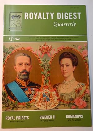 Seller image for ROYALTY DIGEST QUARTERLY Number 1 2022 for sale by Portman Rare Books