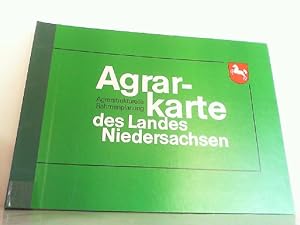 Agrarkarte des Landes Niedersachsen - Agrarstrukturelle Rahmenplanung.