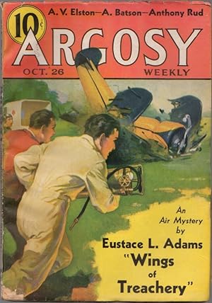 Imagen del vendedor de Argosy Weekly: Action Stories of Every Variety, Volume 259, Number 4; October 26, 1935 a la venta por Clausen Books, RMABA