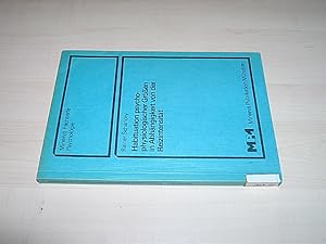 Habituation psychophysiologischer Grössen in Abhängigkeit von der Reizintensität. (= Minerva-Fach...