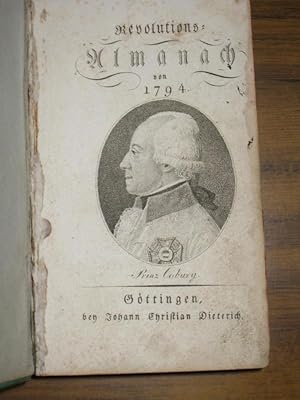 Revolutions-Almanach von 1794