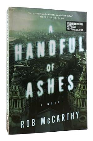 Seller image for A HANDFUL OF ASHES for sale by Rare Book Cellar
