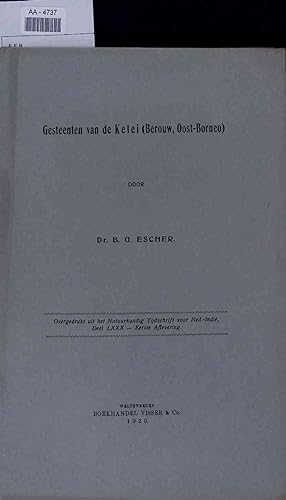 Seller image for Gesteenten van de Kelei (Berouw, Oost-Borneo). AA-4737 for sale by Antiquariat Bookfarm