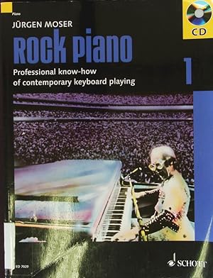 Bild des Verkufers fr Rock Piano. Professional know-how of contemporary keyboard playing. zum Verkauf von Antiquariat Bookfarm