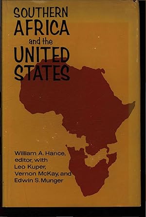 Seller image for Southern Africa and the United States. for sale by Antiquariat Bookfarm