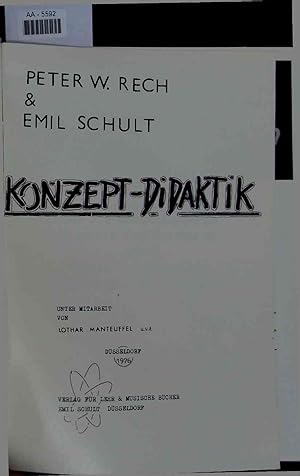 Immagine del venditore per Konzept-Didaktik. venduto da Antiquariat Bookfarm