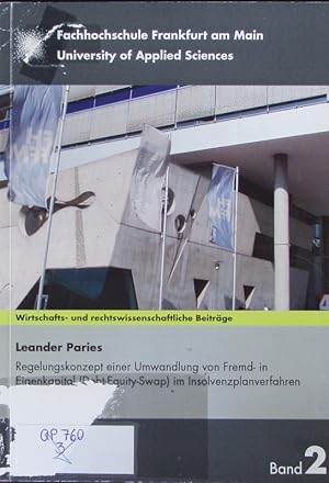 Seller image for Regelungskonzept einer Umwandlung von Fremd- in Eigenkapital (Debt-Equity-Swap) im Insolvenzplanverfahren. for sale by Antiquariat Bookfarm