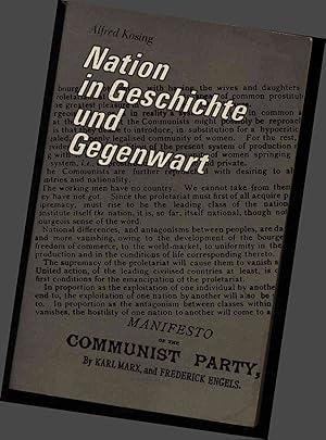 Seller image for Nation in Geschichte und Gegenwart. for sale by Antiquariat Bookfarm