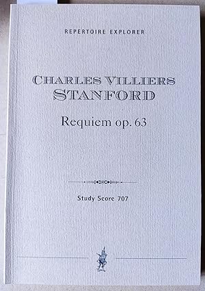 Bild des Verkufers fr Requiem op. 63. Repertoire Explorer Study Score 707. zum Verkauf von Versandantiquariat Kerstin Daras