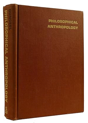 Immagine del venditore per PHILOSOPHICAL ANTHROPOLOGY venduto da Rare Book Cellar