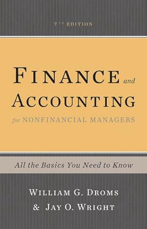 Imagen del vendedor de Finance and Accounting for Nonfinancial Managers : All the Basics You Need to Know a la venta por GreatBookPrices