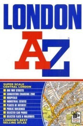 Bild des Verkufers fr London Street Atlas (paperback) (A-Z Street Atlas) zum Verkauf von WeBuyBooks 2