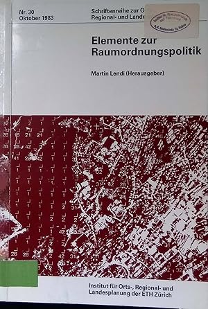 Imagen del vendedor de Werdende Europische Raumordnungspolitik - in: Elemente zur Raumordnungspolitik. Schriftenreihe zur Orts-, Regional- und Landesplanung, Nr. 30. a la venta por books4less (Versandantiquariat Petra Gros GmbH & Co. KG)