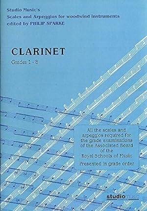 Seller image for Philip Sparke-Scales and Arpeggios for Clarinet-Clarinet for sale by WeBuyBooks 2