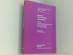 Bild des Verkufers fr Sprachen und Literaturen Jugoslaviens: Beitrge vom ersten Deutsch-jugoslavischen Seminar in Gttingen, 9.-14. November 1981 (Opera Slavica. Neue Folge) 1. In Gttingen, 9. - 14. November 1981 zum Verkauf von Book Broker