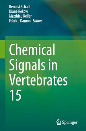 Bild des Verkufers fr Chemical Signals in Vertebrates 15 zum Verkauf von AHA-BUCH GmbH