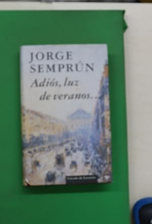 Imagen del vendedor de Adiós, luz de veranos-- a la venta por Librería Alonso Quijano