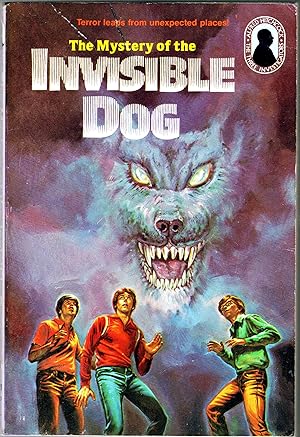 Alfred Hitchcock And The Three Investigators #23 The Mystery Of Invisible Dog - 1st Pb w/Bound-in...