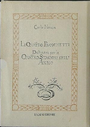 Image du vendeur pour Li quattro banchetti 2 vv mis en vente par Librodifaccia