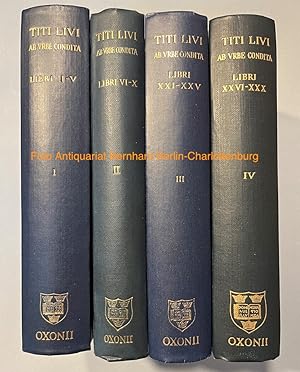 Titi Livi Ab Urbe Condita (tomus I: Books I-V; tomus II: Books VI-X; tomus III: Libri XXI-XXV; to...