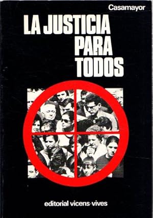 Seller image for Justicia para todos . for sale by Librera Astarloa