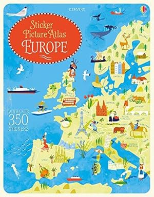 Bild des Verkufers fr Sticker Picture Atlas of Europe (Activity Books) zum Verkauf von WeBuyBooks 2