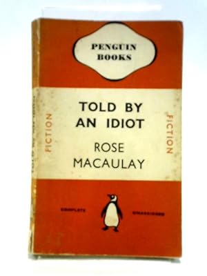 Seller image for Told By An Idiot - Penguin No. 267 for sale by World of Rare Books