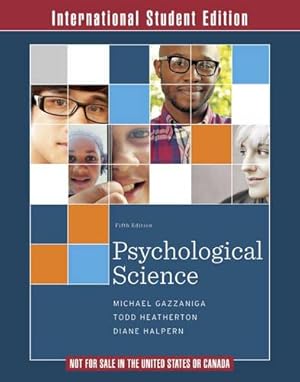 Bild des Verkufers fr Psychological Science zum Verkauf von WeBuyBooks 2