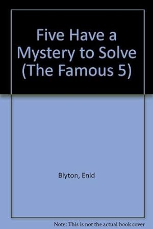 Immagine del venditore per Five Have a Mystery to Solve (The Famous 5) venduto da WeBuyBooks 2
