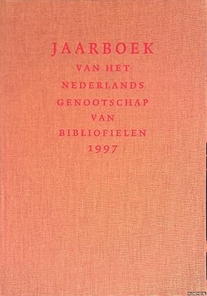 Seller image for Jaarboek van het Nederlands Genootschap van Bibliofielen 1997 for sale by Klondyke