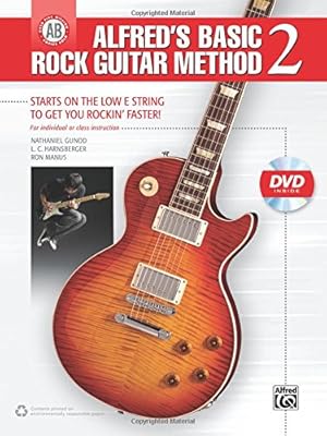 Bild des Verkufers fr Alfreds Basic Rock Gtr 2 (Alfred's Basic Guitar Library) zum Verkauf von WeBuyBooks 2