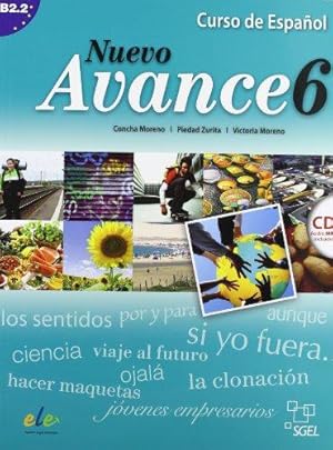 Imagen del vendedor de Nuevo Avance 6 Student Book + CD B2.2 a la venta por WeBuyBooks 2