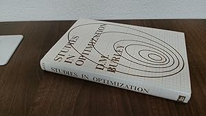 Image du vendeur pour Studies in Optimization mis en vente par BoundlessBookstore