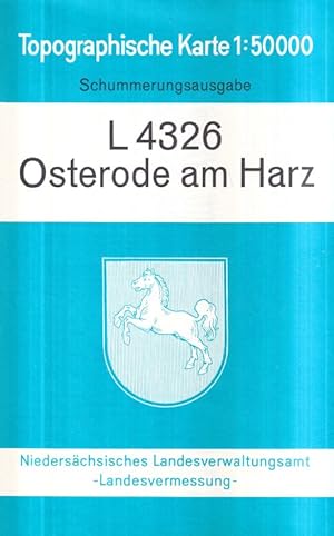 Topographische Karte 1 : 50 000 L 4326 Osterode am Harz