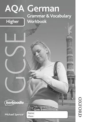 Seller image for AQA GCSE German Higher Grammar and Vocabulary Workbook for sale by WeBuyBooks