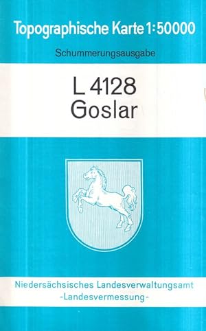 Topographische Karte 1 : 50 000 L 4128 Goslar