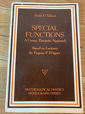 Immagine del venditore per Special Functions. A Group Theoretic Approach. Based on Lectures by Eugene P. Wigner. venduto da Plurabelle Books Ltd