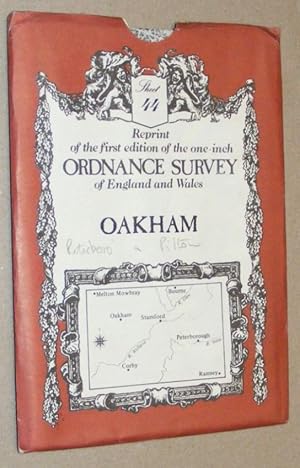 Imagen del vendedor de Oakham: Sheet 44, reprint of the first edition of the one-inch Ordnance Survey of England and Wales a la venta por Nigel Smith Books