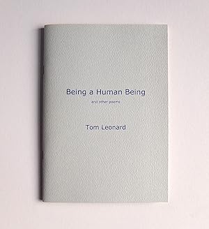 Being a Human Being and other poems