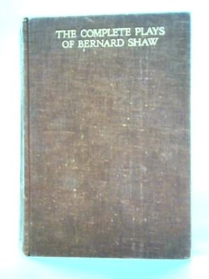 Bild des Verkufers fr The Complete Plays of Bernard Shaw zum Verkauf von World of Rare Books